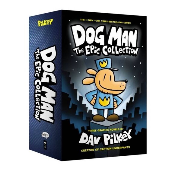 SCHOLASTIC DOGMAN THE EPIC COLLECTION SET - Picture 2 of 7